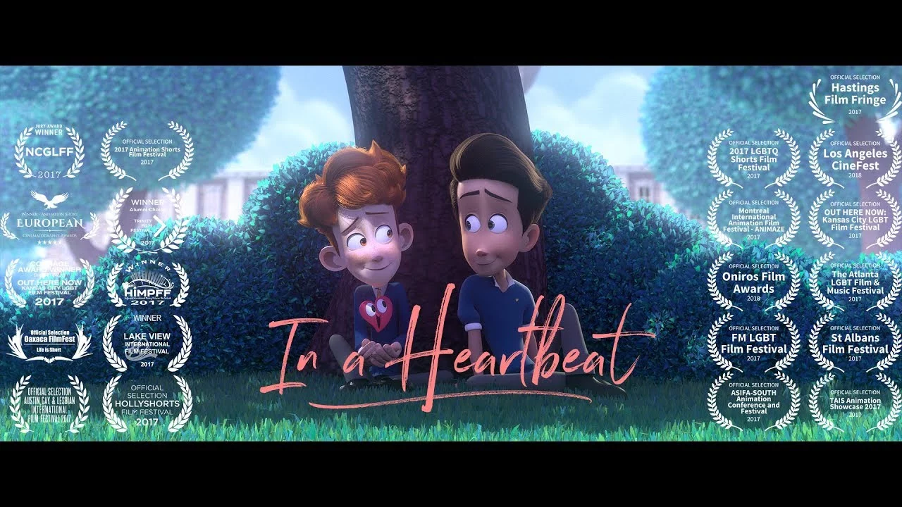 Scena z filmu "In a heartbeat"