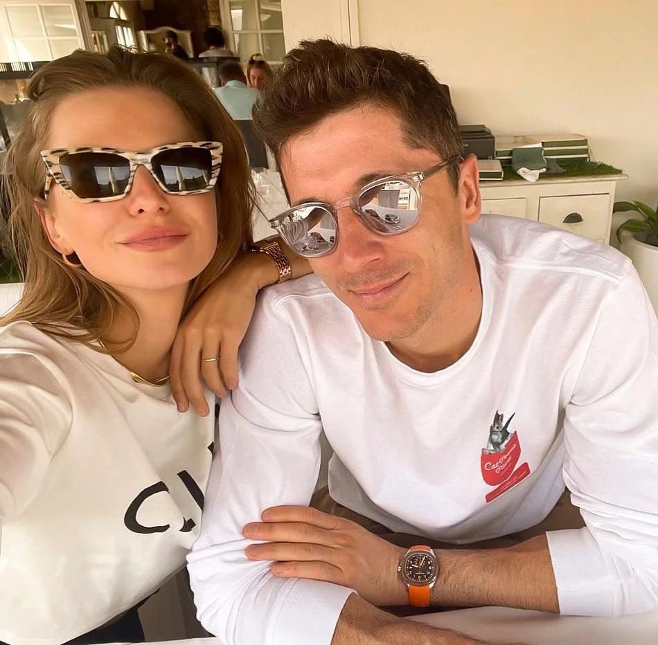 Anna i Robert Lewandowscy