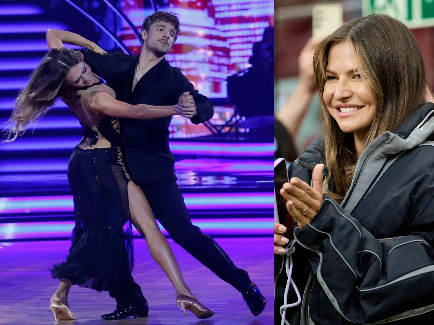Anna Lewandowska i Maciej Musiał