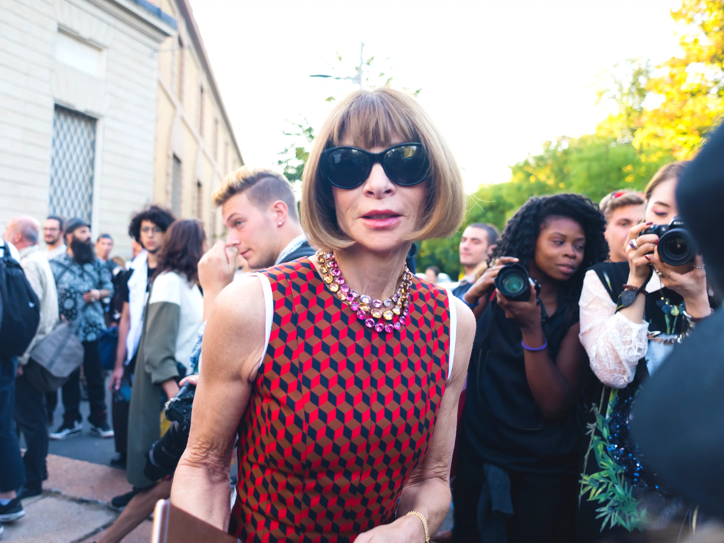 Anna Wintour, redaktorka naczelna „Vogue”