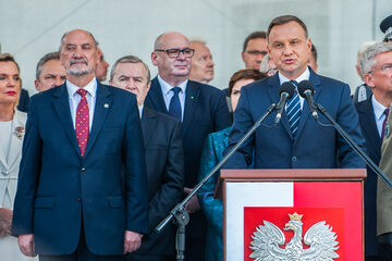 Antoni Macierewicz i Andrzej Duda