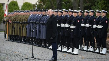 Antoni Macierewicz na uroczystości wręczania nominacji
