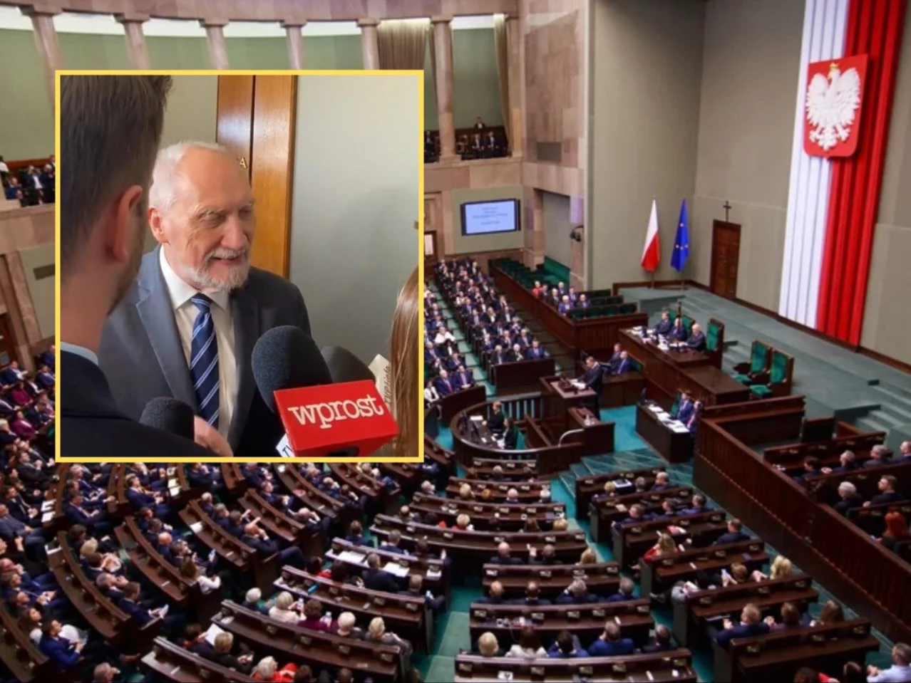 Antoni Macierewicz w Sejmie