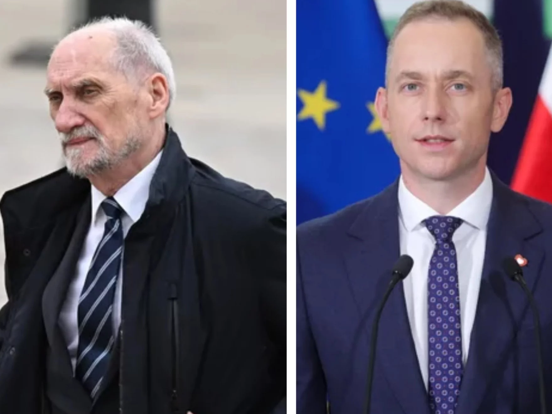 Antoni Macierewicz i Cezary Tomczyk