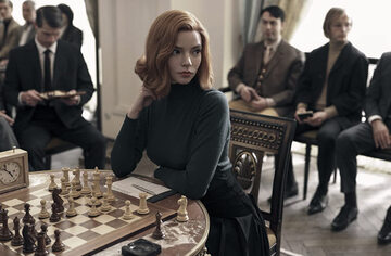 Anya Taylor-Joy jako Beth Harmon w serialu „Gambit królowej”