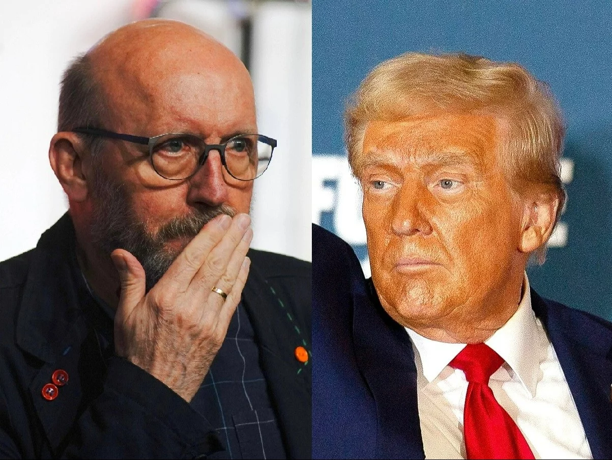 Artur Barciś i Donald Trump