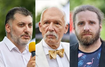 Artur Dziambor, Janusz Korwin-Mikke i Dobromir Sośnierz