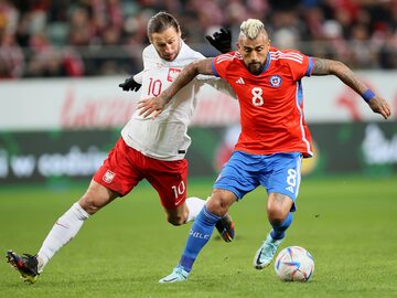 Arturo Vidal i Grzegorz Krychowiak