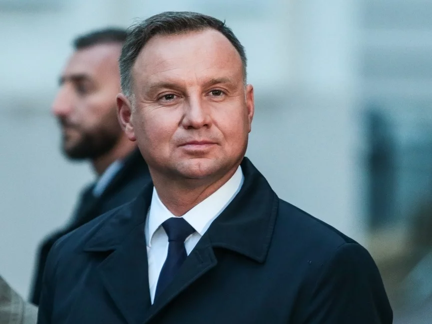 Prezydent Polski Andrzej Duda.