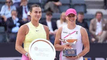 Aryna Sabalenka i Iga Świątek