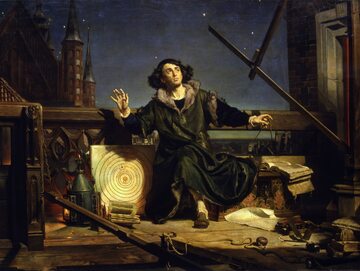 „Astronom Kopernik, czyli rozmowa z Bogiem” Jana Matejki