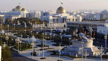 Aszchabad, stolica Turkmenistanu