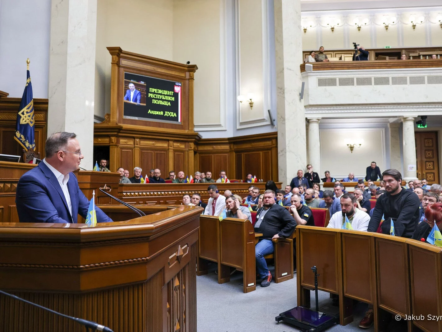 Andrzej Duda z wizytą na Ukrainie