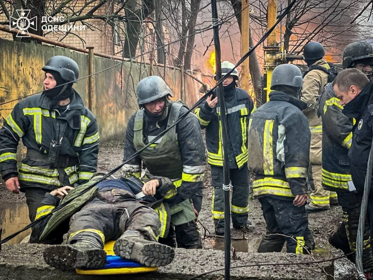 Państwowa Służba ds. Sytuacji Nadzwyczajnych o skutkach rosyjskiego ataku