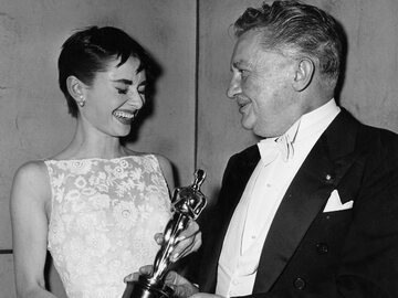 Audrey Hepburn i Jean Hersholt