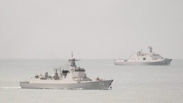Australijskie ministerstwo obrony udostępniło zdjęcia chińskich okrętów