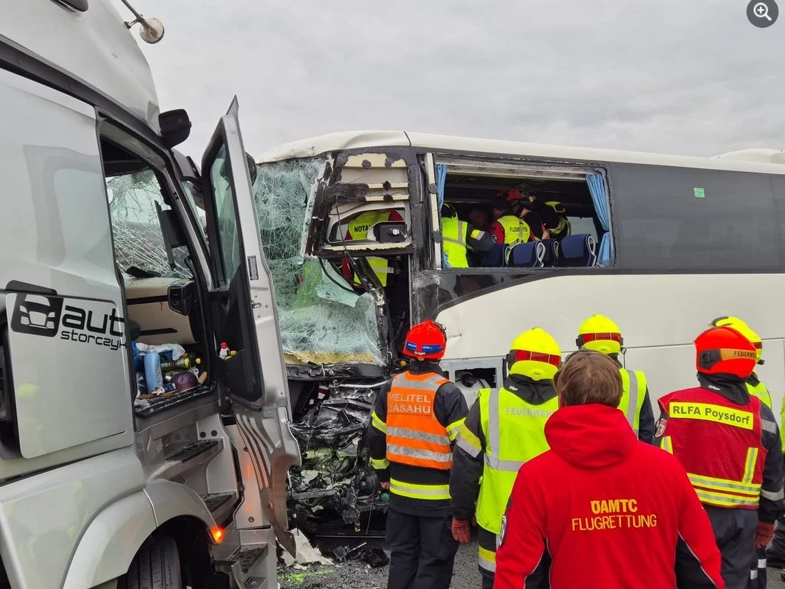 Drasenhofen w Austrii. Wypadek