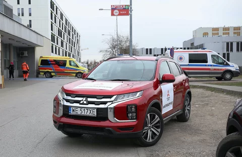 Mitsubishi ASX przekazany służbie zdrowia