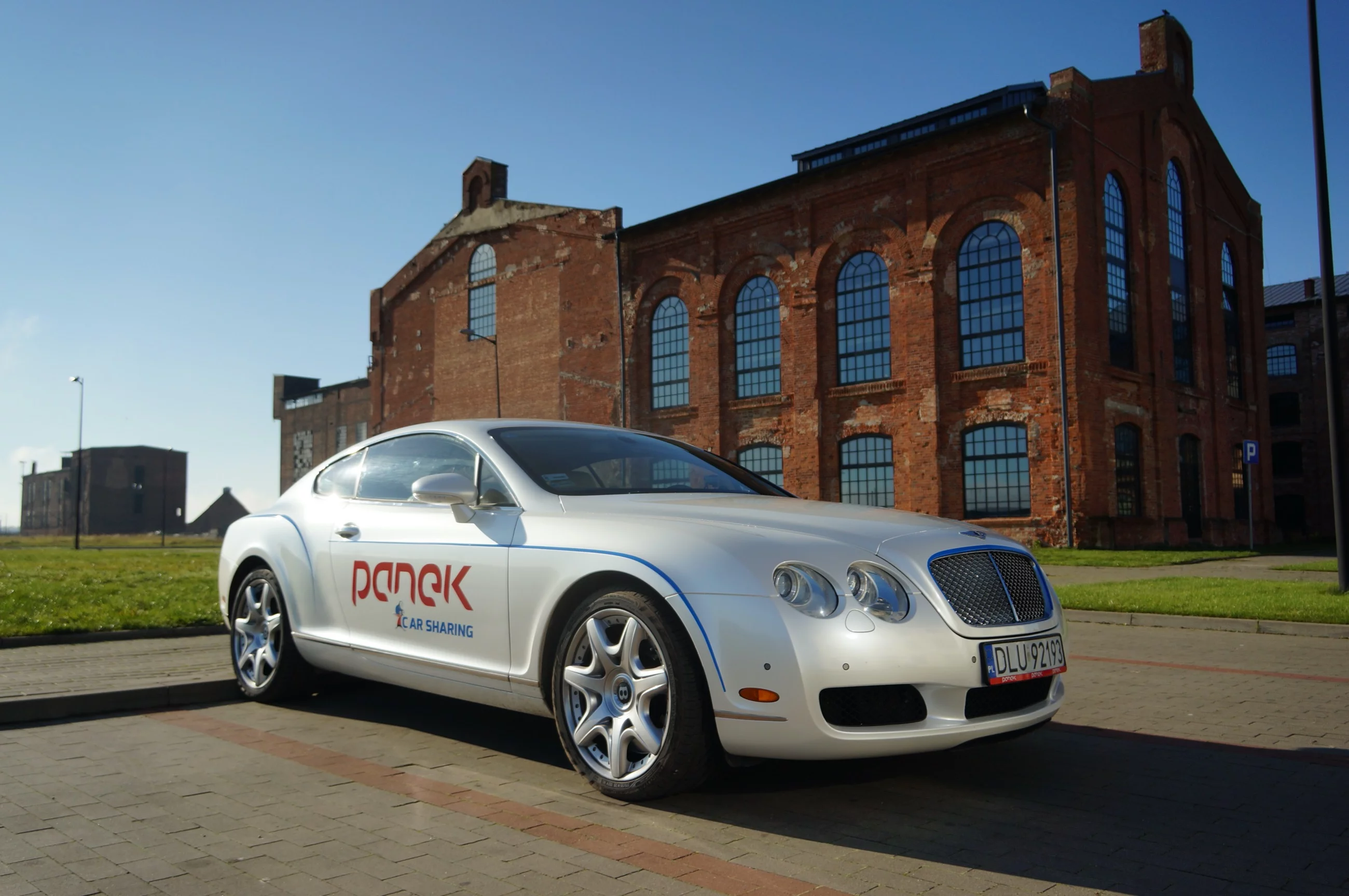 Bentley Continental GT w car-sharingu Panka