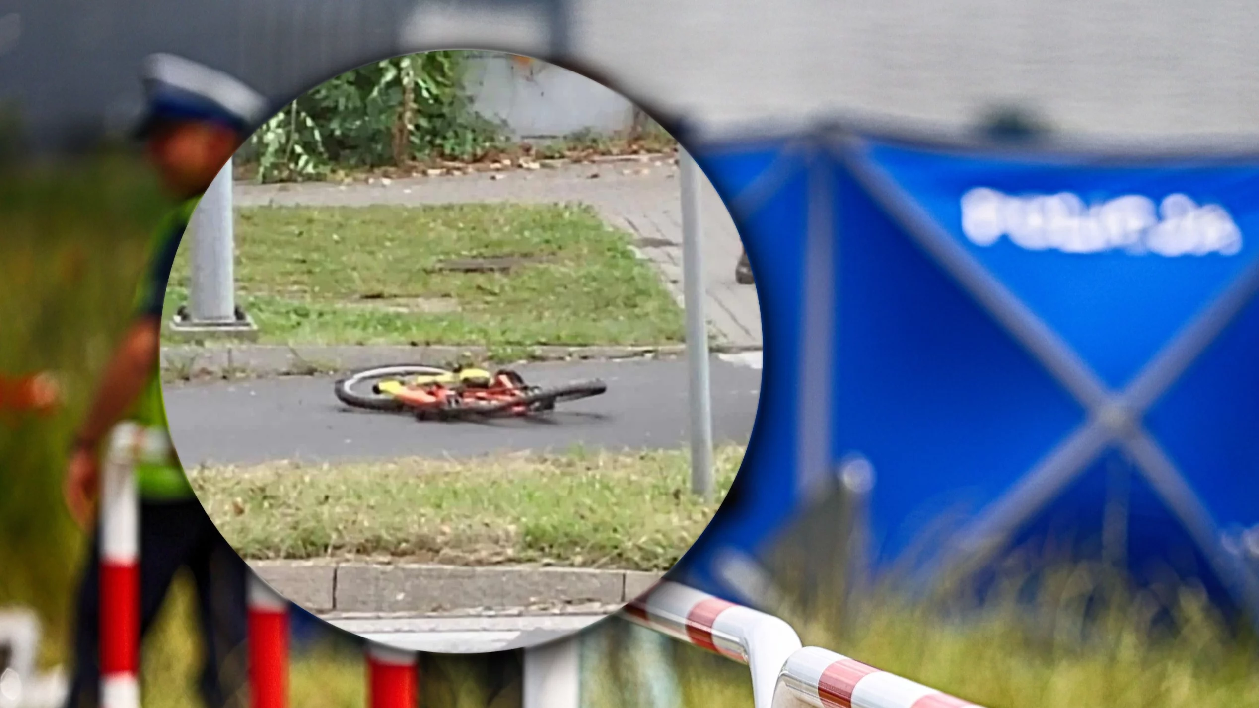 Pięciolatek jechał na rowerku, uderzył w niego autobus