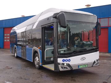 Autobus wodorowy Solaris w Koninie