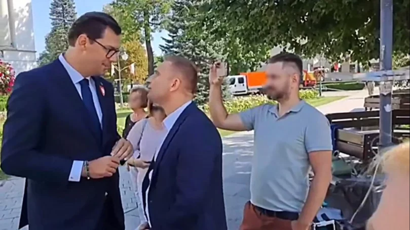 Konrad Frysztak i Robert Bąkiewicz