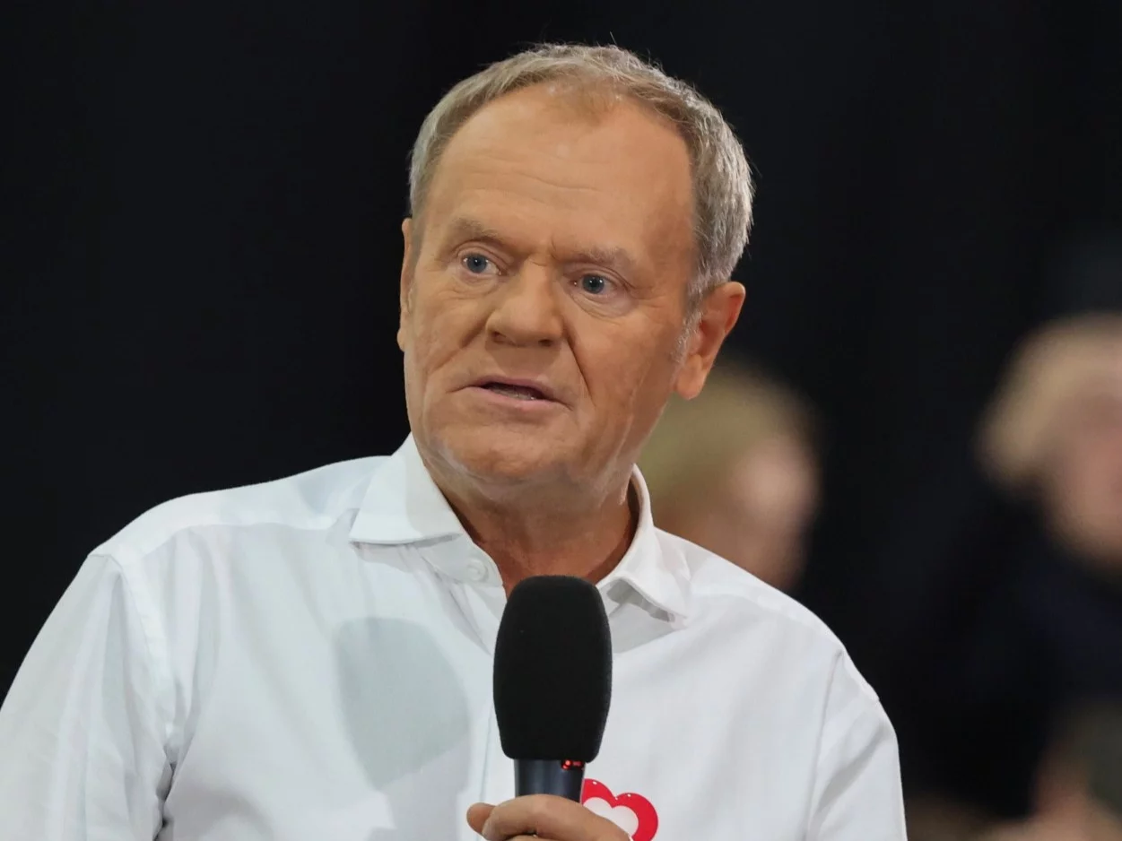 Aktywistka zakłóciła przemówienie Tuska. Tak zareagował premier