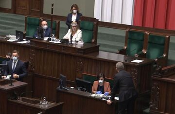 Awantura w Sejmie. Małgorzata Gosiewska kontra Grzegorz Braun