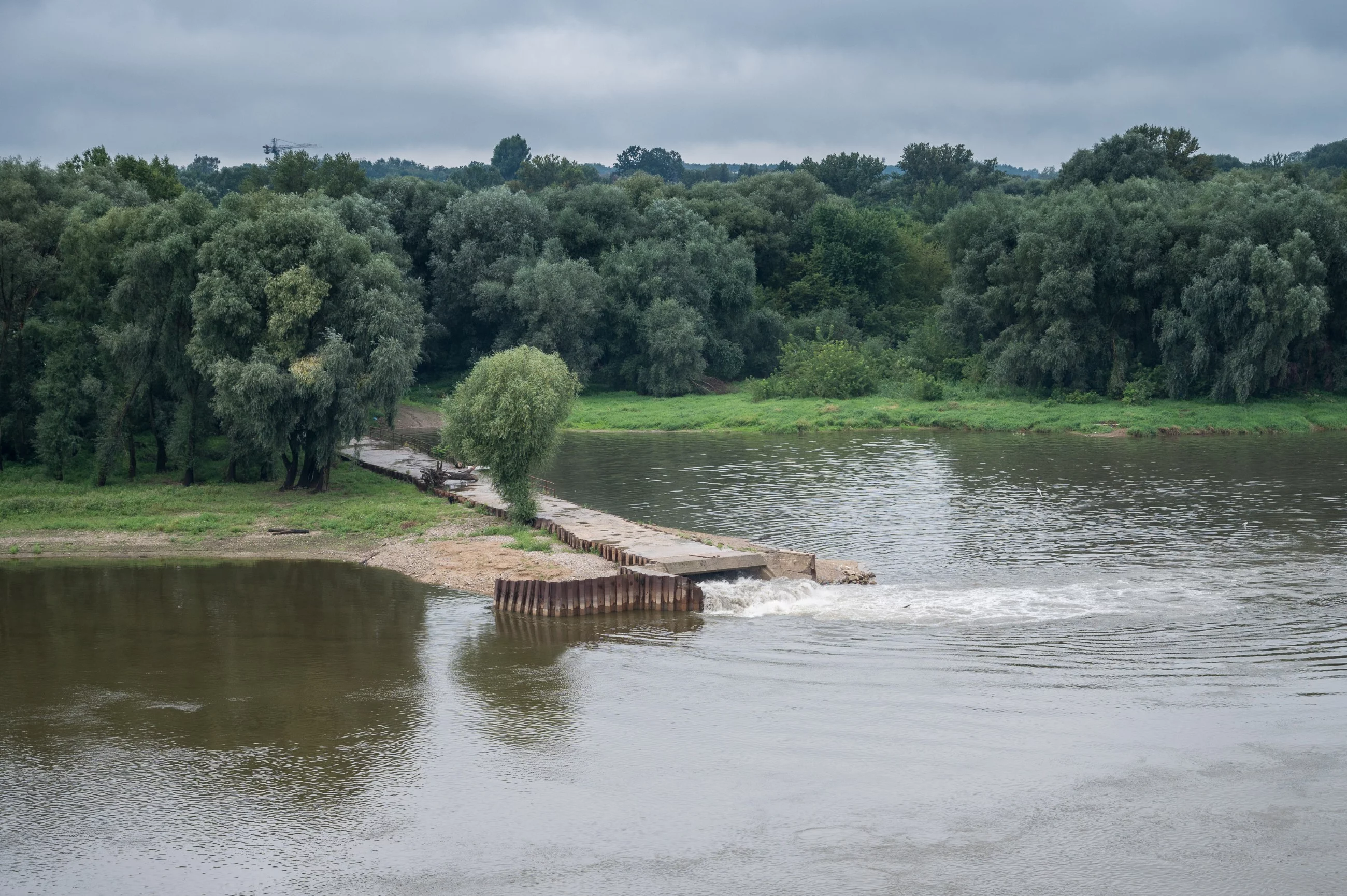 Awaria układu przesyłowego oczyszczalni „Czajka”