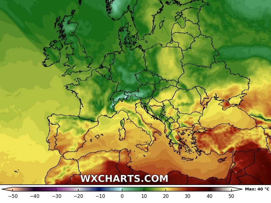 Prognoza temperatur na wtorek 27 września