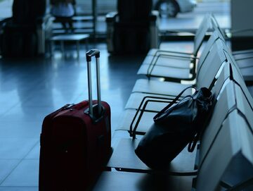 Bagaże na lotnisku/zdjęcie poglądowe