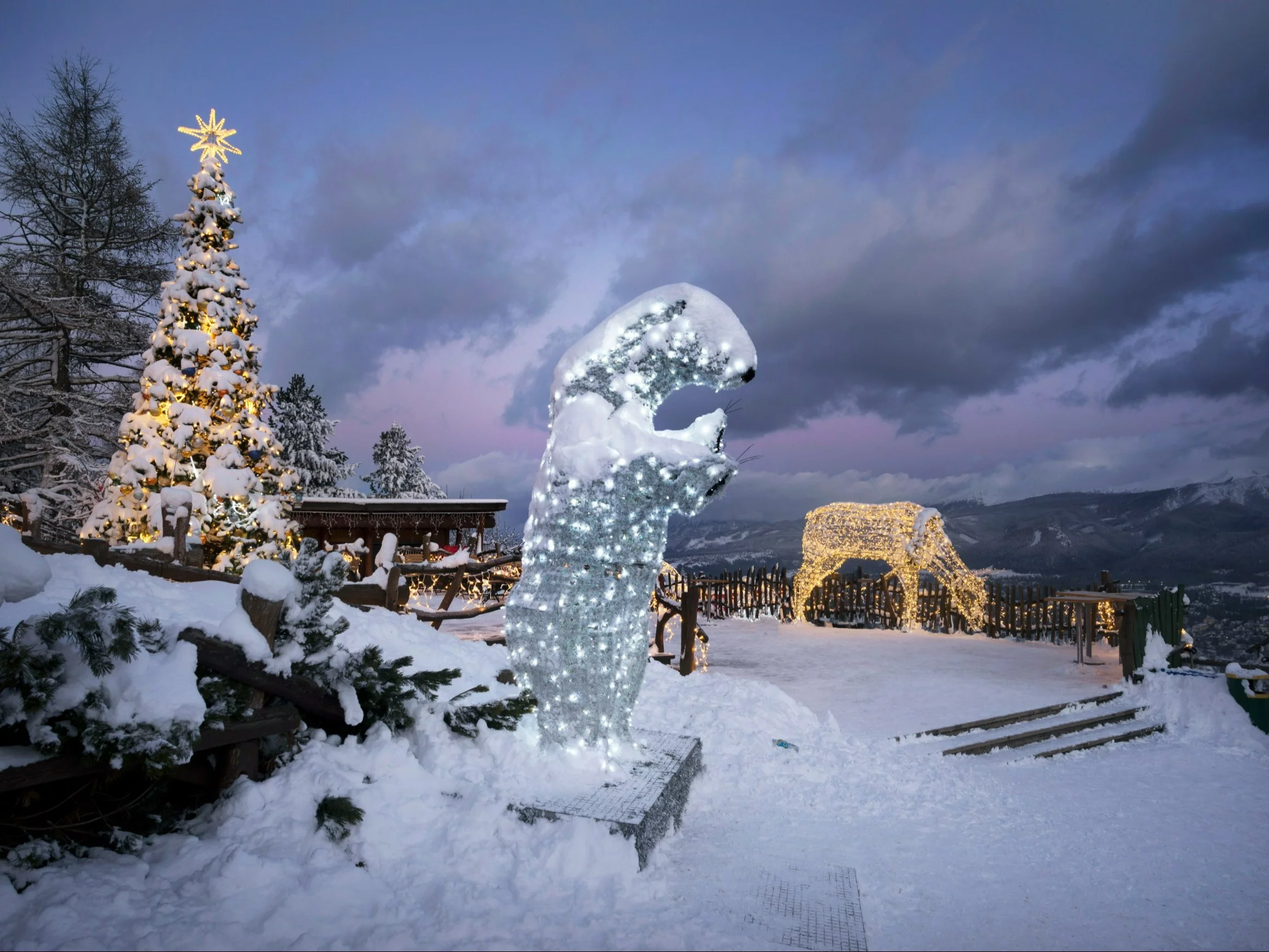 Park Świateł na Gubałówce, zdjęcie ilustracyjne