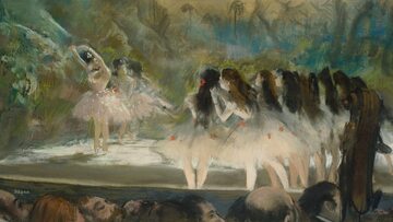 „Balet w Operze Paryskiej” Edgara Degasa