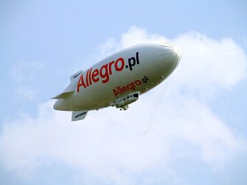 Balon reklamujący Allegro