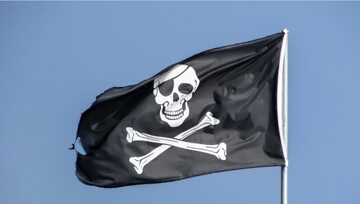 Bandera piratów (zdj. ilustracyjne)