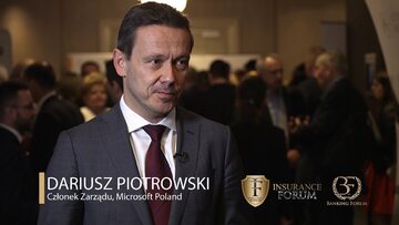 Banking Forum & Insurance Forum: Dariusz Piotrowski