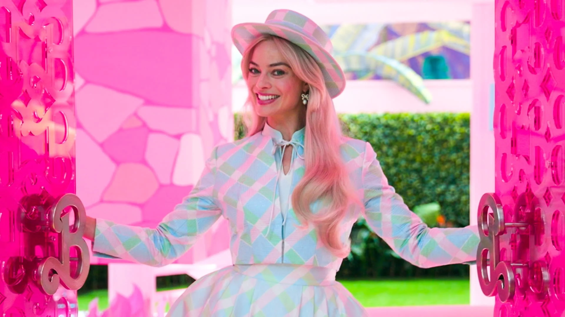 Margot Robbie na planie „Barbie”