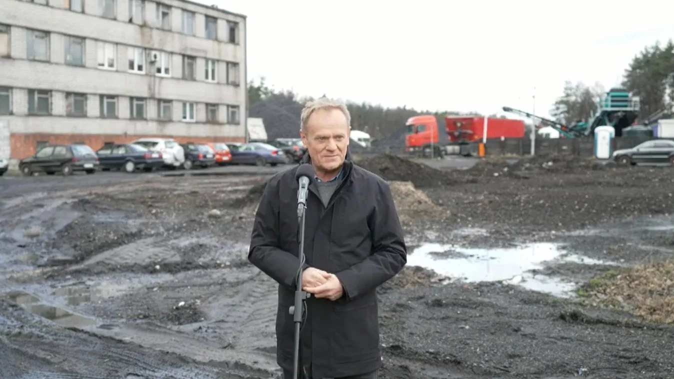 Donald Tusk na konferencji prasowej