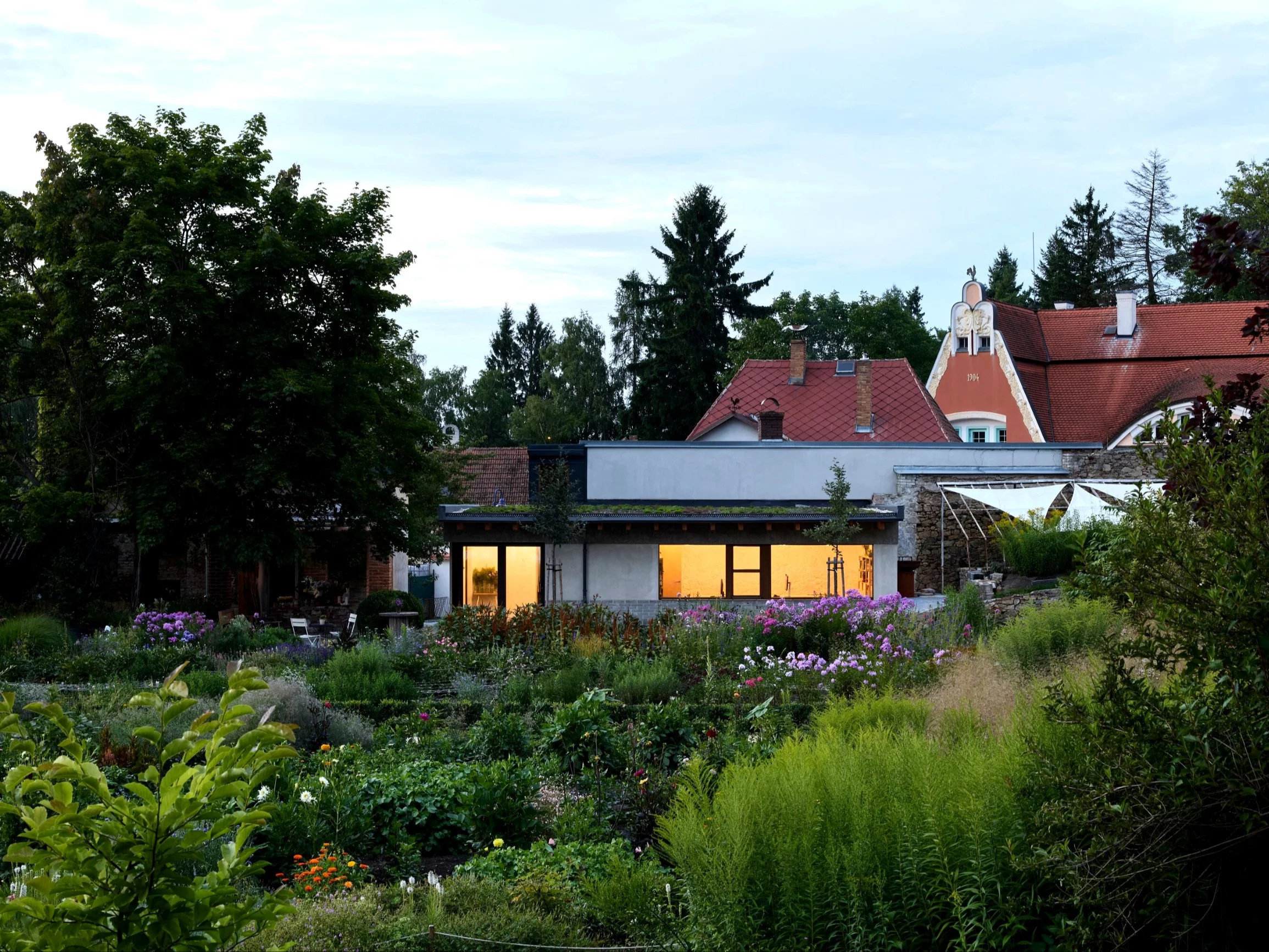 Barokowy ogród na nowo, projekt Ateliér Za Mák i Matěj Šebek