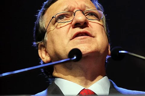 Szef KE Jose Barroso (fot. PAP/EPA/JULIEN WARNAND)