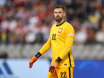 Bartłomiej Drągowski w barwach reprezentacji Polski