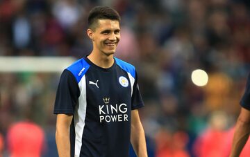 Bartosz Kapustka w barwach Leicester City