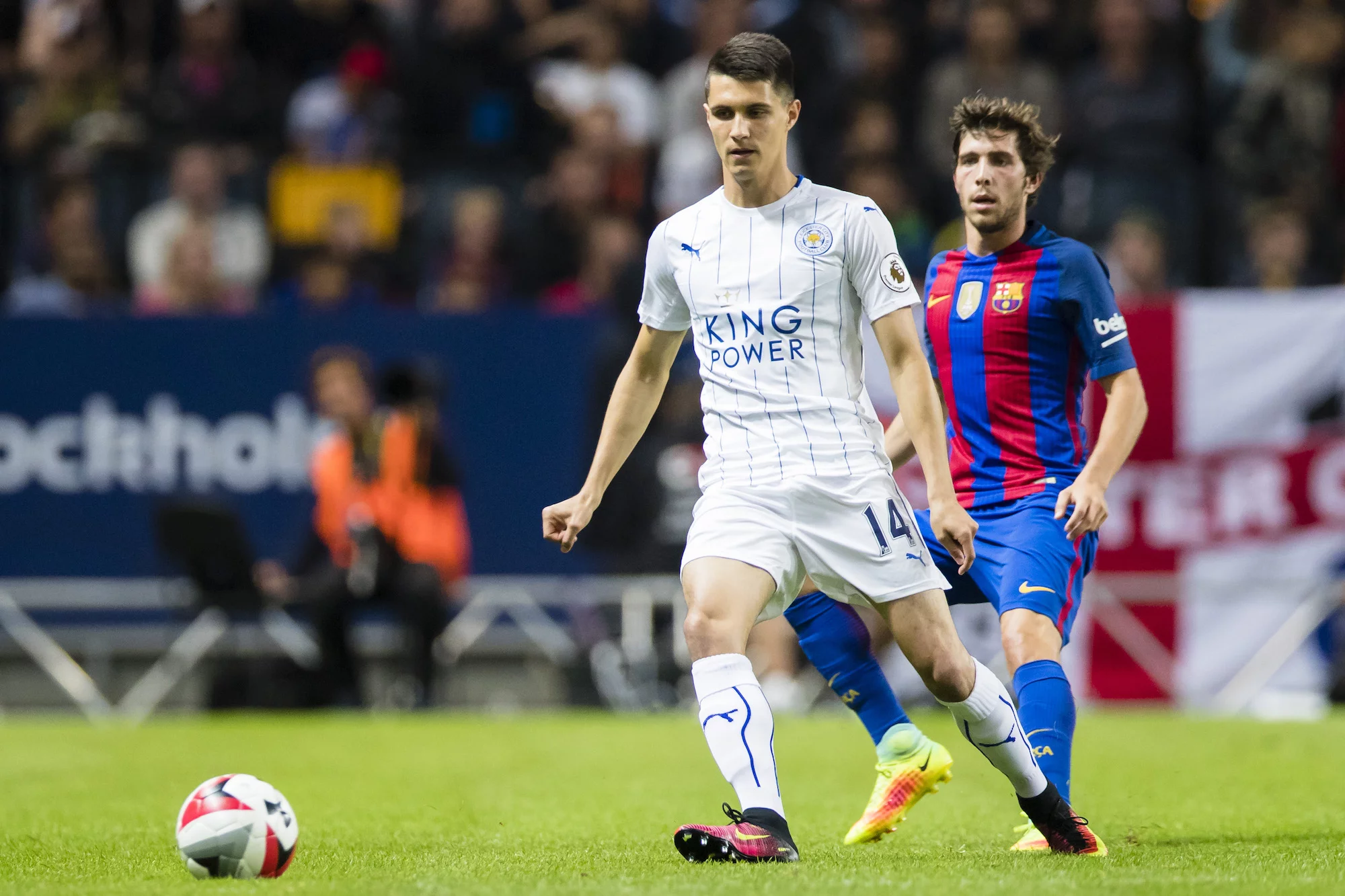 Bartosz Kapustka w barwach Leicester City