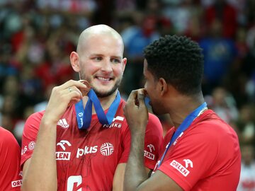 Bartosz Kurek i Wilfredo Leon