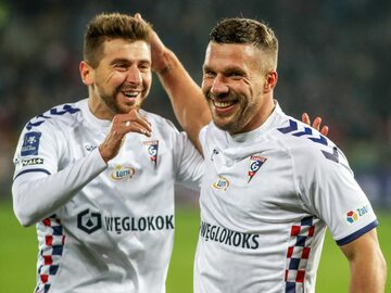 Bartosz Nowak i Lukas Podolski
