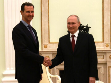Baszar al-Assad i Władimir Putin