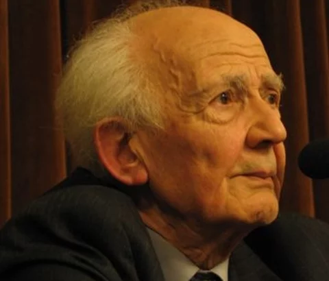 Prof. Zygmunt Bauman (fot. By Mariusz Kubik, http://www.mariuszkubik.pl [Attribution, GFDL (http://www.gnu.org/copyleft/fdl.html), CC-BY-SA-3.0 (http://creativecommons.org/licenses/by-sa/3.0/) or CC-BY-2.5 (http://creativecommons.org/licenses/by/2.5)], vi