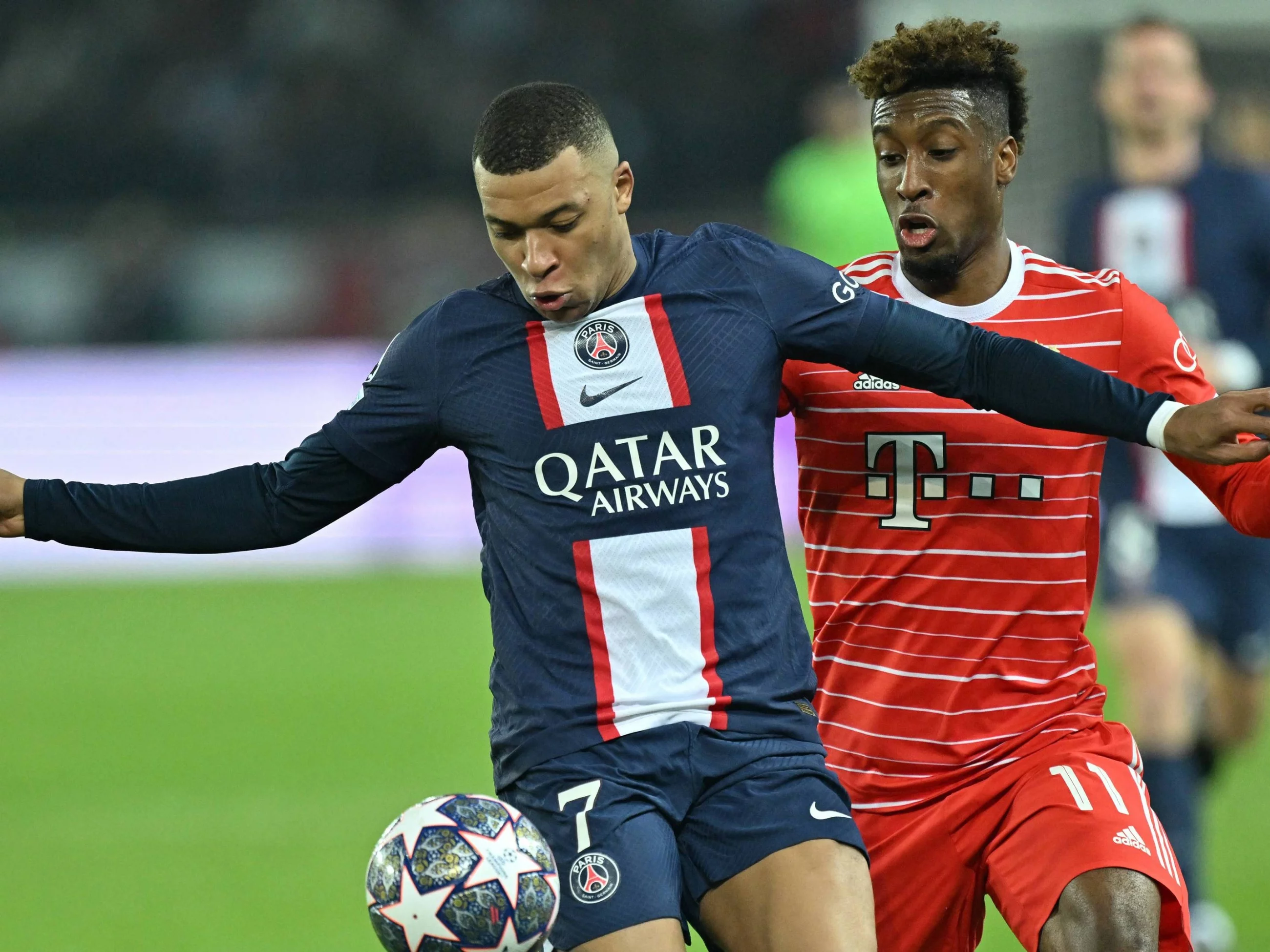 Kylian Mbappe, Kingsley Coman