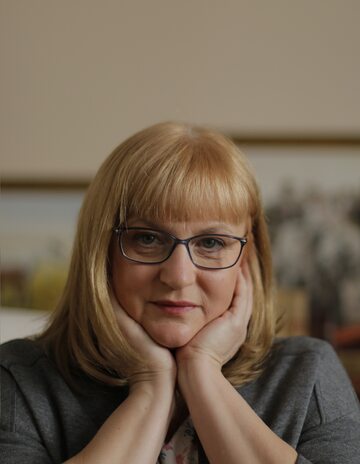 Beata Dmowska, autorka powieści „Spadek”.