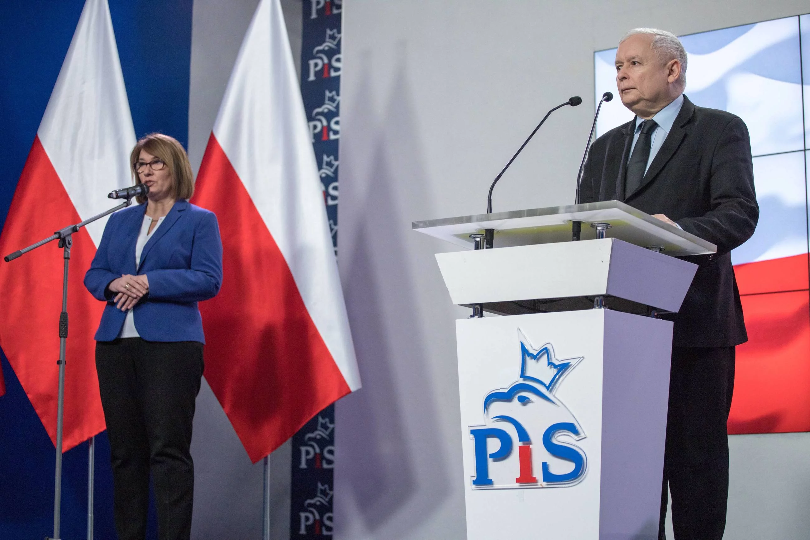 Beata Mazurek, Jarosław Kaczyński